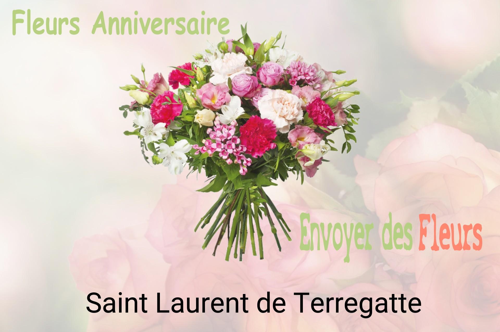Bouquet de fleurs d’anniversaire livré à Saint-Laurent-de-Terregatte