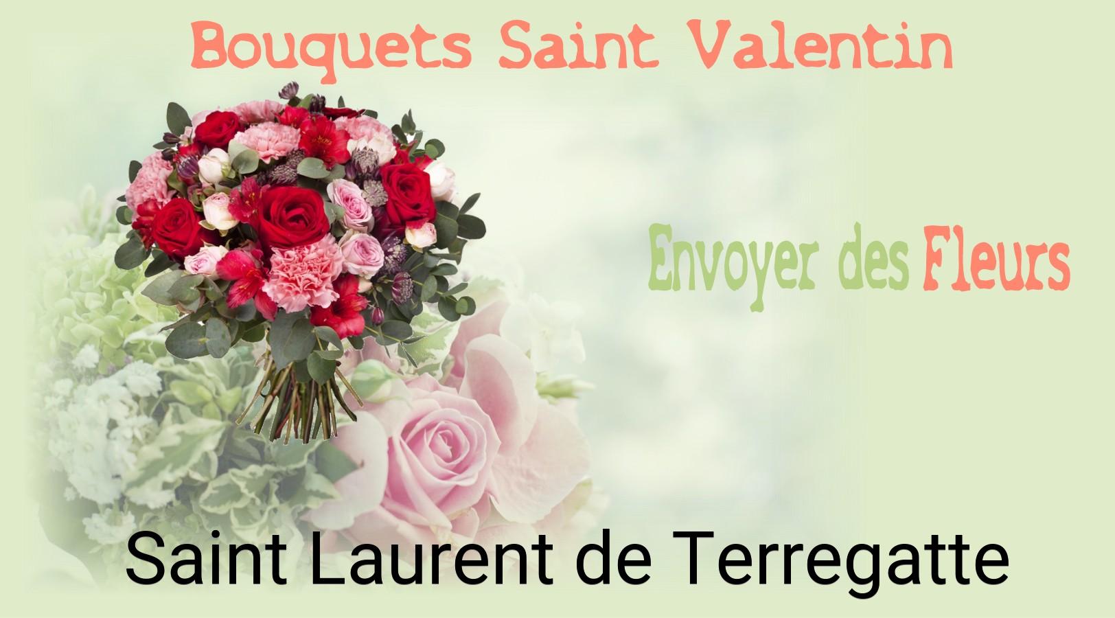 Roses de Saint-Valentin livrées à Saint-Laurent-de-Terregatte